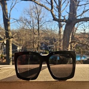 Oversized Luxury blackout Sunglasses